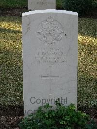 Salonika (Lembet Road) Military Cemetery - Bestford, J